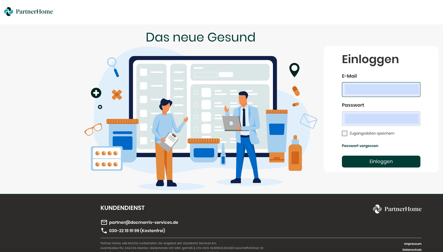 Partner Home Login